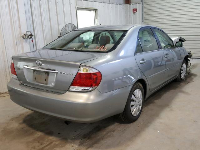4T1BE32KX6U697491 - 2006 TOYOTA CAMRY LE GRAY photo 4