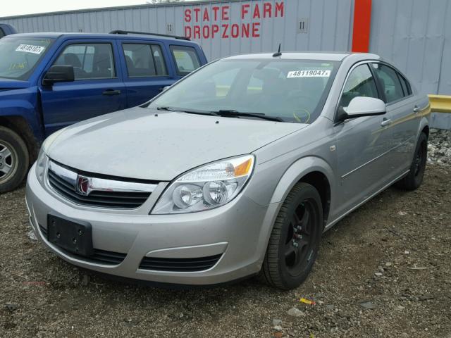 1G8ZS57NX7F286005 - 2007 SATURN AURA XE SILVER photo 2