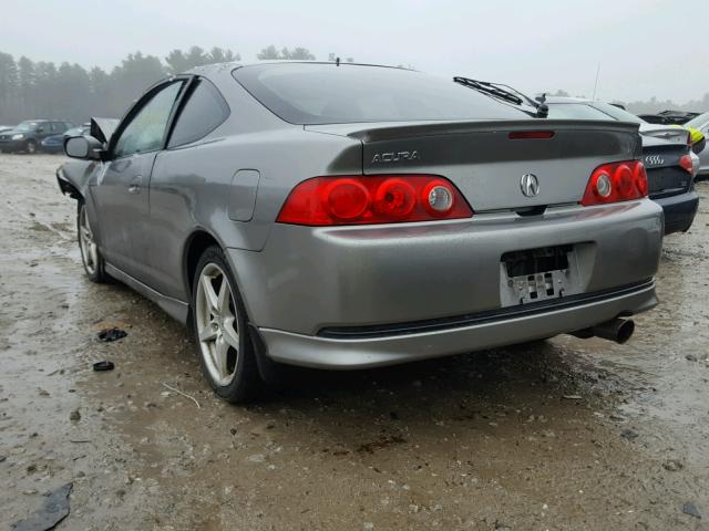 JH4DC53086S014368 - 2006 ACURA RSX TYPE-S GRAY photo 3