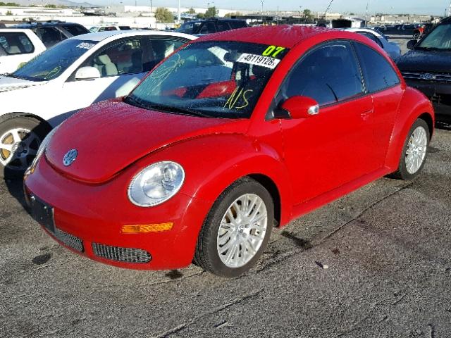 3VWPW31C47M512128 - 2007 VOLKSWAGEN NEW BEETLE Qırmızı foto 2