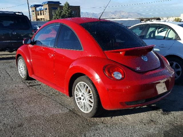 3VWPW31C47M512128 - 2007 VOLKSWAGEN NEW BEETLE Qırmızı foto 3