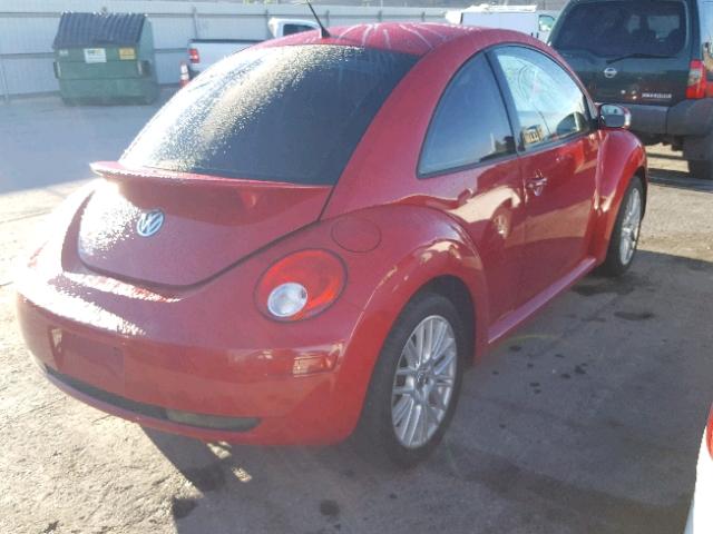 3VWPW31C47M512128 - 2007 VOLKSWAGEN NEW BEETLE Qırmızı foto 4