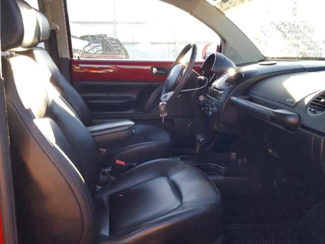 3VWPW31C47M512128 - 2007 VOLKSWAGEN NEW BEETLE Qırmızı foto 5