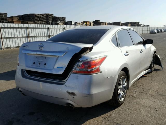 1N4AL3AP3DC296778 - 2013 NISSAN ALTIMA 2.5 SILVER photo 4