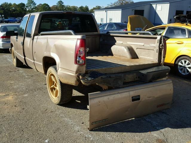 2GTEC19W3T1536220 - 1996 GMC SIERRA C15 BEIGE photo 3