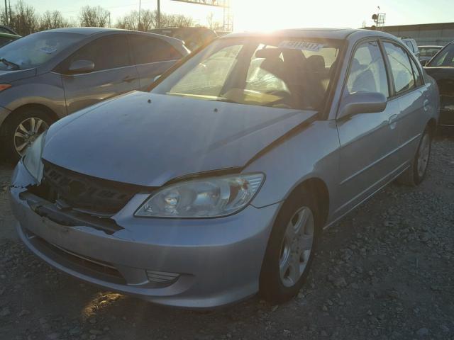 2HGES26895H574514 - 2005 HONDA CIVIC EX 银色 照片 2