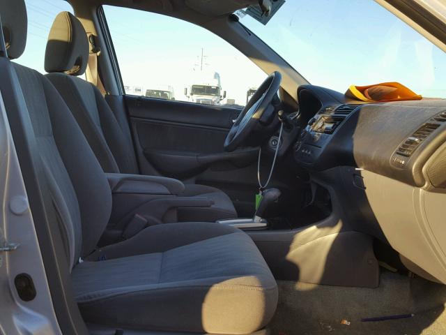 2HGES26895H574514 - 2005 HONDA CIVIC EX 银色 照片 5