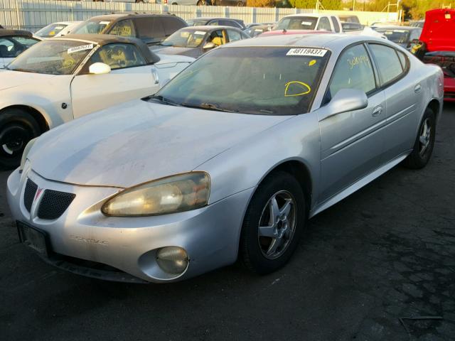 2G2WP522941185021 - 2004 PONTIAC GRAND PRIX SILVER photo 2