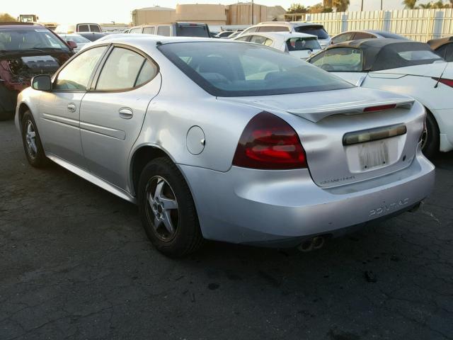 2G2WP522941185021 - 2004 PONTIAC GRAND PRIX SILVER photo 3