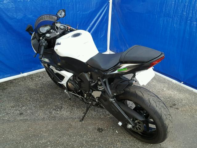 JKBZXJE1XEA010889 - 2014 KAWASAKI ZX636 E, WHITE - price history