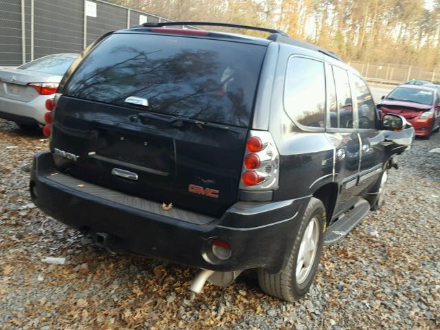 1GKDT13S822516551 - 2002 GMC ENVOY BLACK photo 4