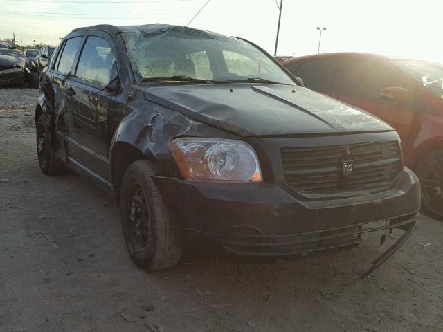 1B3HB28B27D541280 - 2007 DODGE CALIBER BLACK photo 1