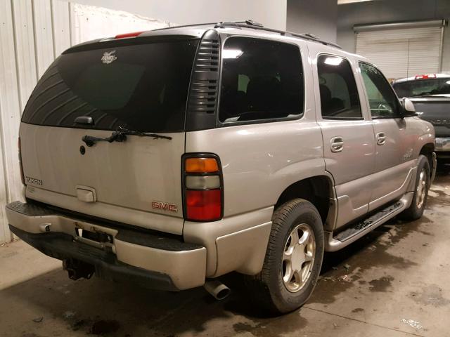 1GKEK63U76J140345 - 2006 GMC YUKON DENA GRAY photo 4