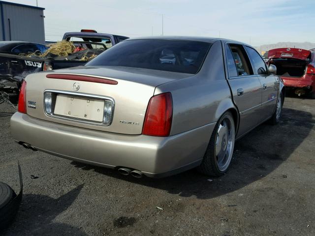 1G6KD54Y04U200016 - 2004 CADILLAC DEVILLE TAN photo 4