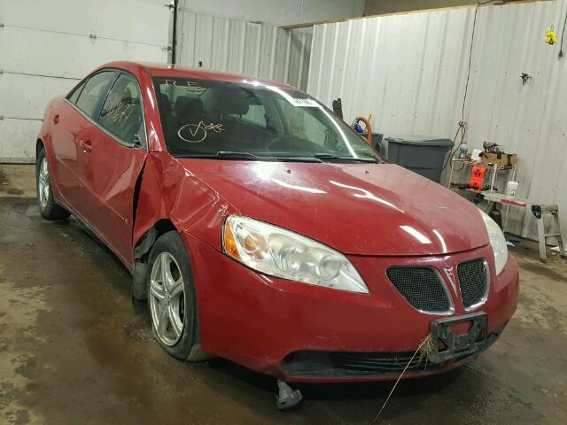 1G2ZG558164249279 - 2006 PONTIAC G6 SE1 RED photo 1