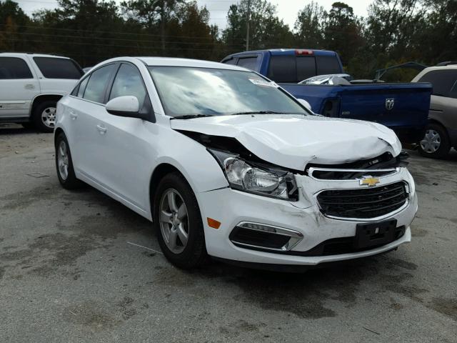 1G1PC5SB9F7209151 - 2015 CHEVROLET CRUZE LT WHITE photo 1