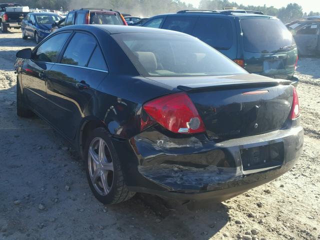 1G2ZF55B064285852 - 2006 PONTIAC G6 SE BLACK photo 3