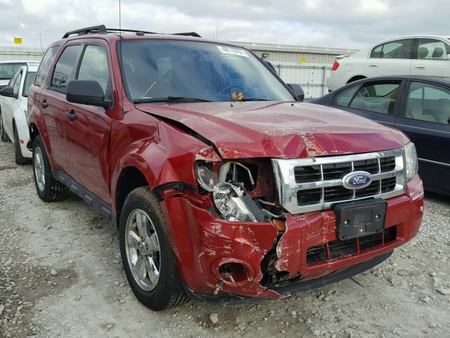 1FMCU9DG0BKB83187 - 2011 FORD ESCAPE XLT RED photo 1