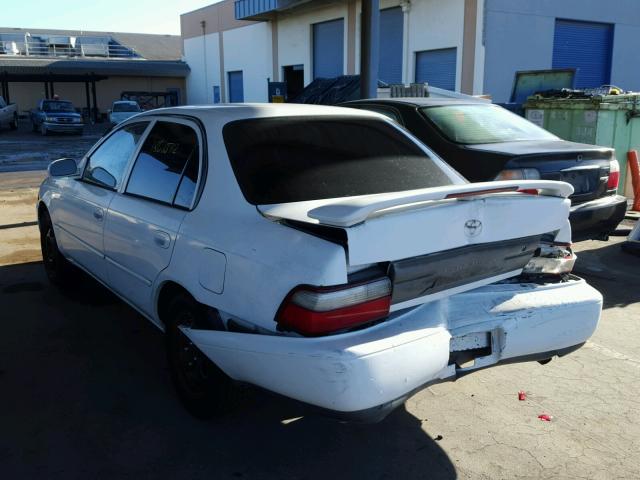 1NXBA02E9TZ395870 - 1996 TOYOTA COROLLA WHITE photo 3