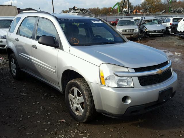 2CNDL13F086330931 - 2008 CHEVROLET EQUINOX LS SILVER photo 1