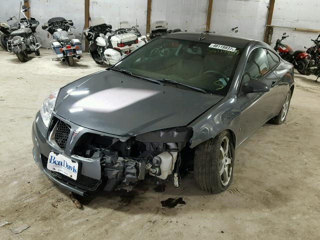 1G2ZK17K394243097 - 2009 PONTIAC G6 GT GRAY photo 2