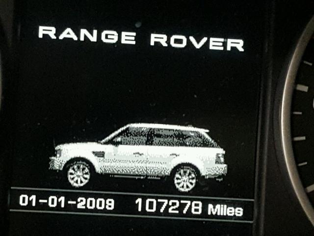 SALSK2D44AA241429 - 2010 LAND ROVER RANGE ROVE BLUE photo 8