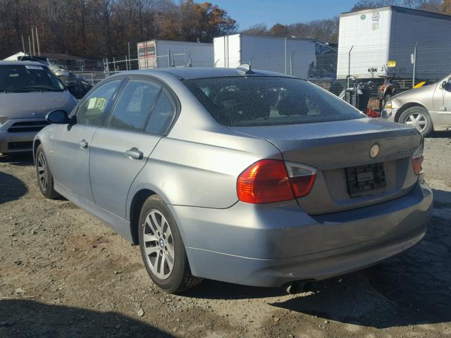 WBAVB13596PT18189 - 2006 BMW 325 I SILVER photo 3