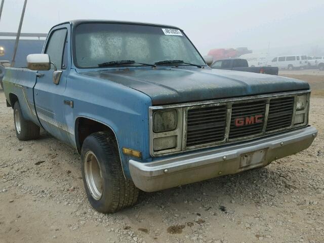 1GTCC14N5FS511328 - 1985 GMC C1500 BLUE photo 1