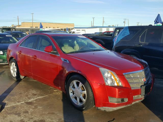 1G6DF577390144819 - 2009 CADILLAC CTS MAROON photo 1