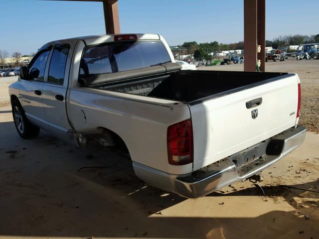 1D7HA18NX5J596649 - 2005 DODGE RAM 1500 S WHITE photo 3