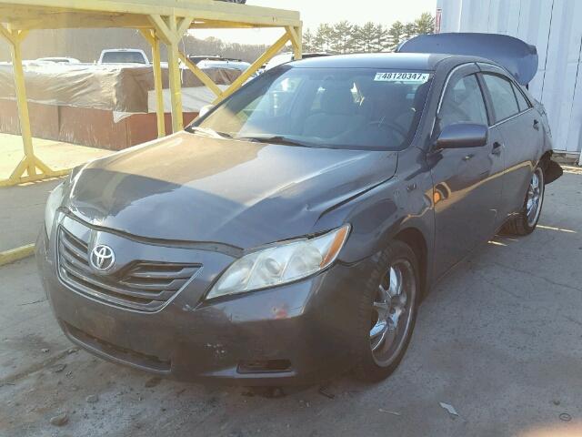 4T1BE46KX8U239288 - 2008 TOYOTA CAMRY CE GRAY photo 2