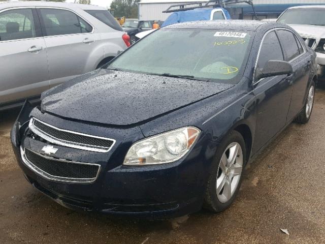 1G1ZA5EU0BF151541 - 2011 CHEVROLET MALIBU LS ლურჯი ფოტო 2