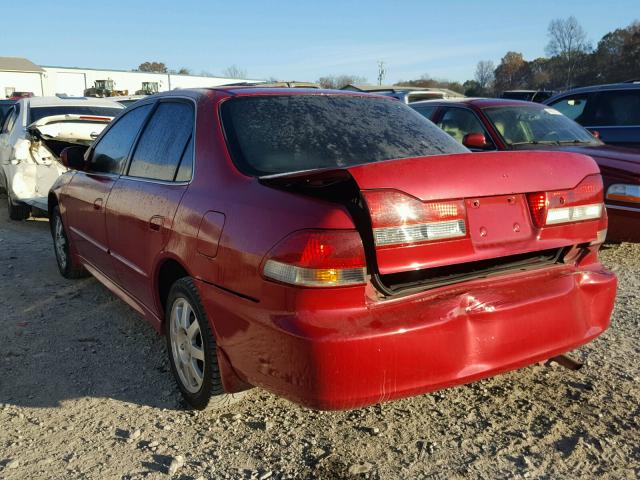 1HGCG56762A074774 - 2002 HONDA ACCORD SE RED photo 3