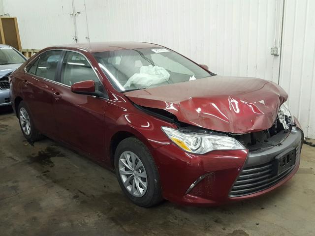 4T1BF1FK6HU730940 - 2017 TOYOTA CAMRY LE MAROON photo 1