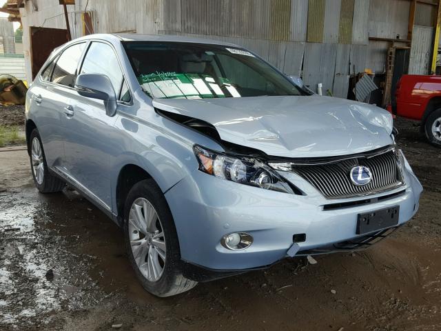 JTJZB1BA8A2400842 - 2010 LEXUS RX 450 BLUE photo 1