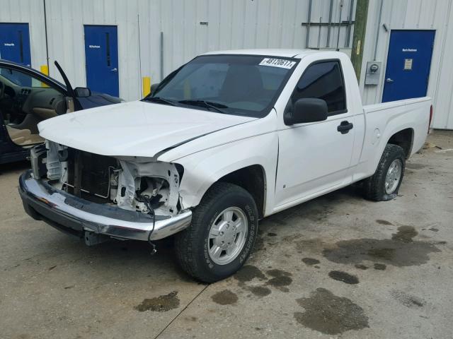 1GCCS146168203775 - 2006 CHEVROLET COLORADO WHITE photo 2