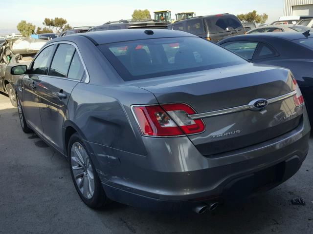 1FAHP2FW3CG104814 - 2012 FORD TAURUS LIM GRAY photo 3