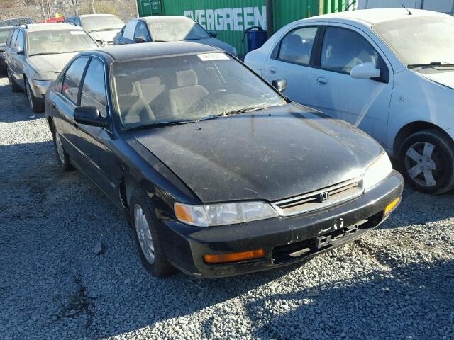 1HGCD5631TA188575 - 1996 HONDA ACCORD LX BLACK photo 1