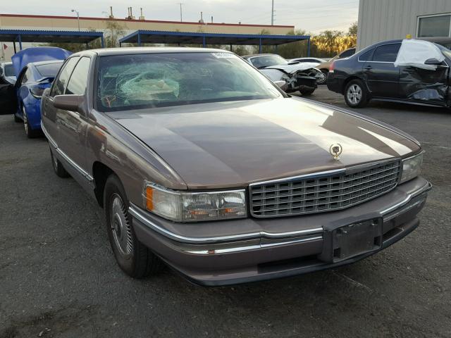 1G6KD52B1SU295763 - 1995 CADILLAC DEVILLE BROWN photo 1