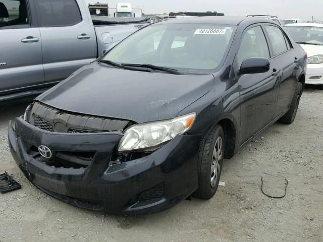 JTDBL40E49J040902 - 2009 TOYOTA COROLLA BA BLACK photo 2