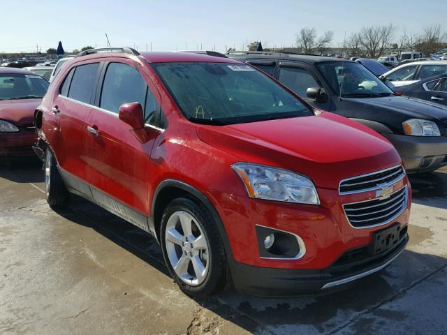 KL7CJMSB3GB579299 - 2016 CHEVROLET TRAX LTZ RED photo 1