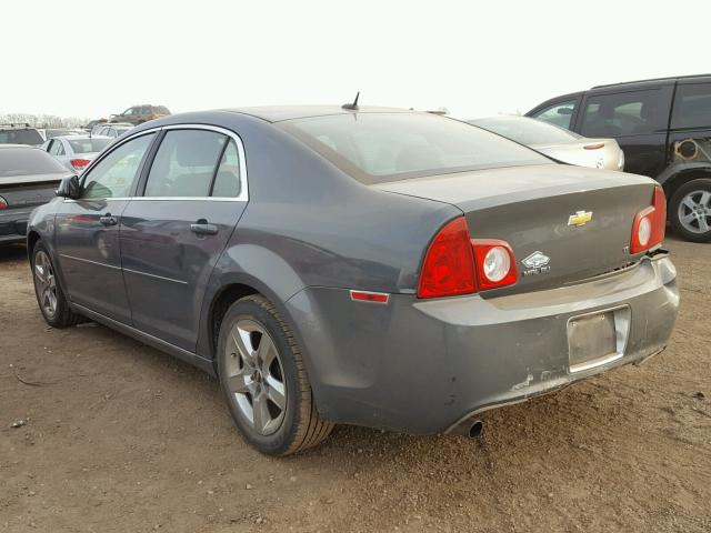 1G1ZH57B19F207035 - 2009 CHEVROLET MALIBU 1LT Szary zdjęcie 3