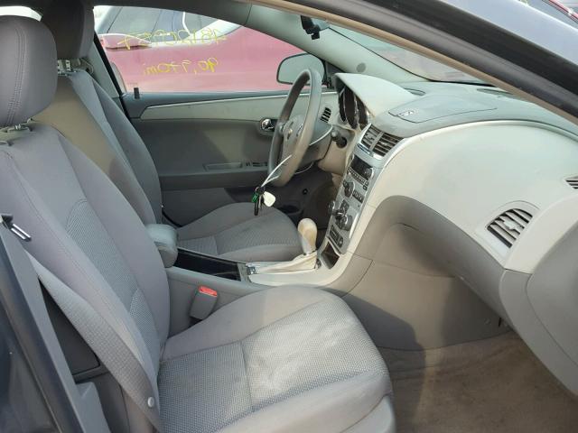 1G1ZH57B19F207035 - 2009 CHEVROLET MALIBU 1LT Szary zdjęcie 5