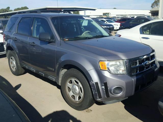 1FMCU92Z58KC01907 - 2008 FORD ESCAPE XLS GRAY photo 1