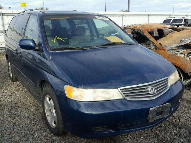 2HKRL1878YH531225 - 2000 HONDA ODYSSEY EX BLUE photo 1