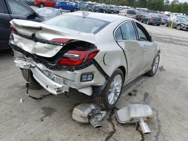 2G4GK5EX3G9199312 - 2016 BUICK REGAL BEIGE photo 4