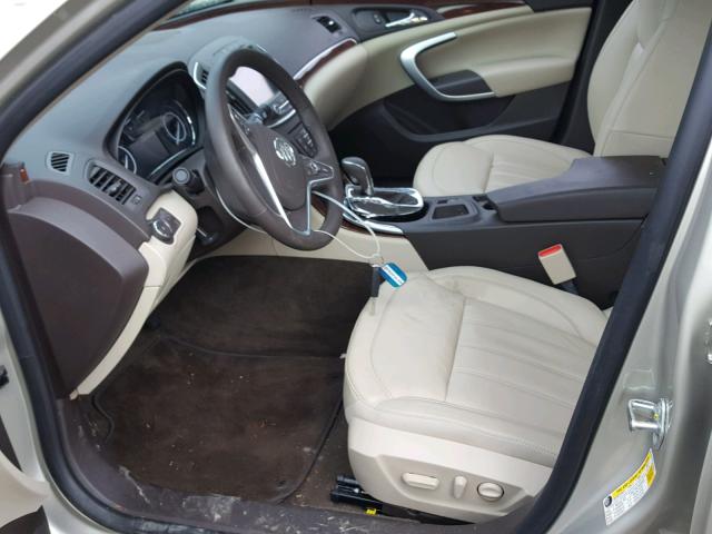 2G4GK5EX3G9199312 - 2016 BUICK REGAL BEIGE photo 5