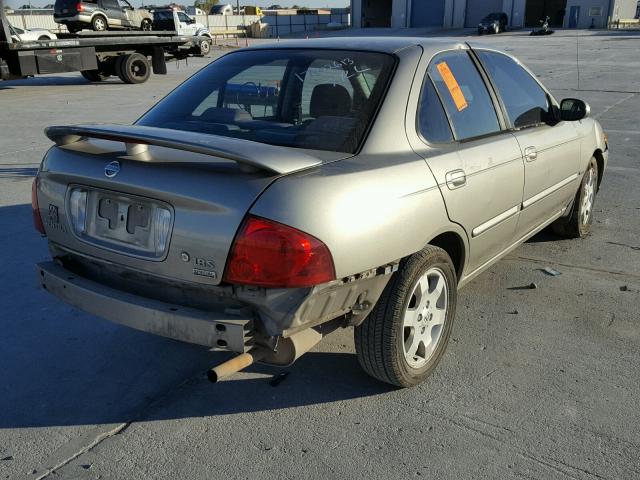 3N1CB51D06L485423 - 2006 NISSAN SENTRA 1.8 SILVER photo 4