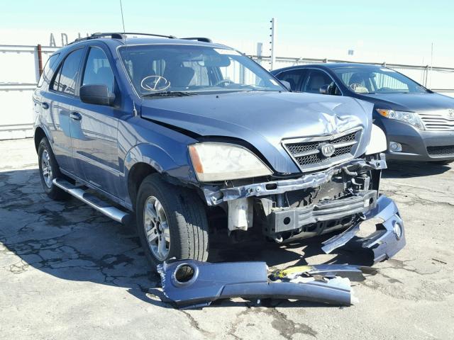 KNDJD733055423338 - 2005 KIA SORENTO EX BLUE photo 1