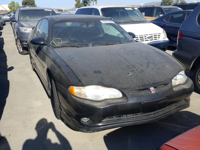 2G1WX15K329126411 - 2002 CHEVROLET MONTE CARL BLACK photo 1